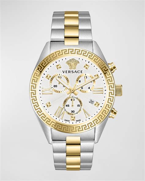 versace watches made by|versace two tone watch.